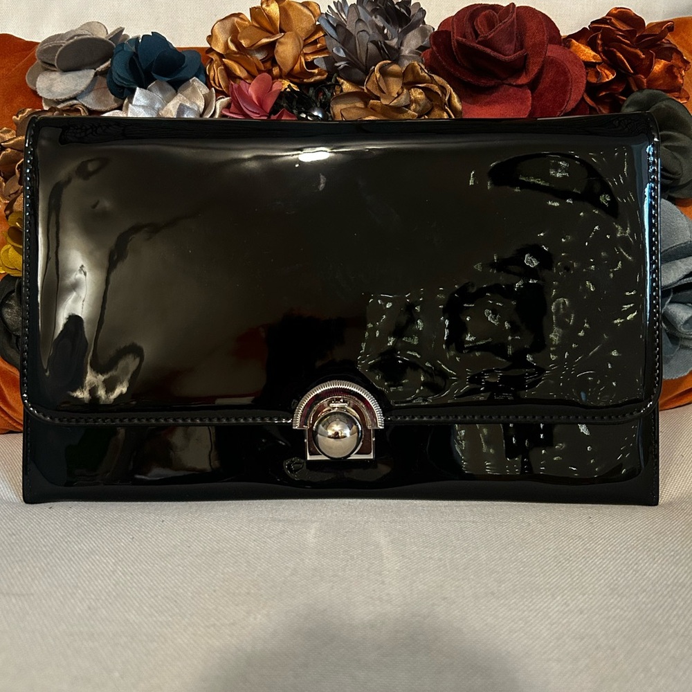 Black and Silver Clutch